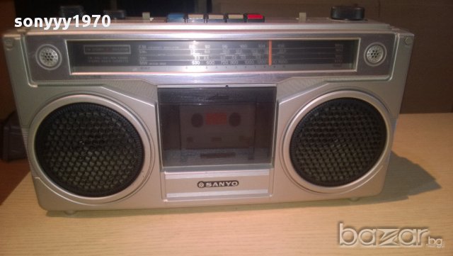 sanyo m9901k-stereo radio cassette recorder-внос швеицария, снимка 3 - Радиокасетофони, транзистори - 11653897