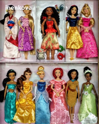 Оригинална кукла Тиана - Принцесата и жабокът - Дисни Стор Disney Store , снимка 15 - Кукли - 24934540