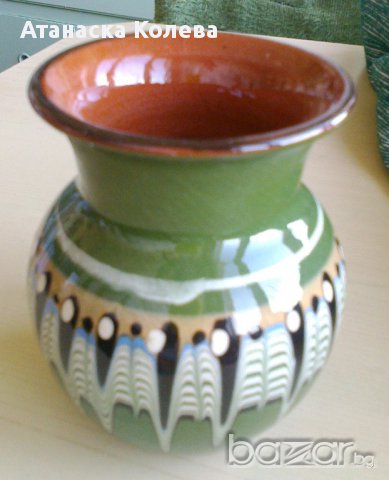 Керамични вази - 2 броя, снимка 1 - Вази - 17567796