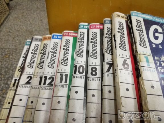 Музикално списание Gitarre & Bass, снимка 2 - Други ценни предмети - 20279828