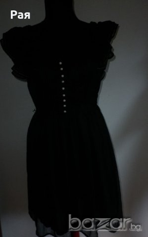 Черна рокля h&m , снимка 1 - Рокли - 18556972