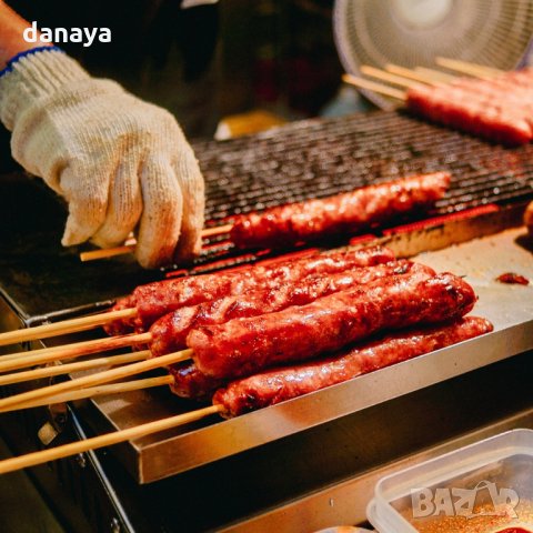 1001 Бамбукови шишчета за скара и барбекю, 4mm шишове, снимка 8 - Прибори за хранене, готвене и сервиране - 25853583