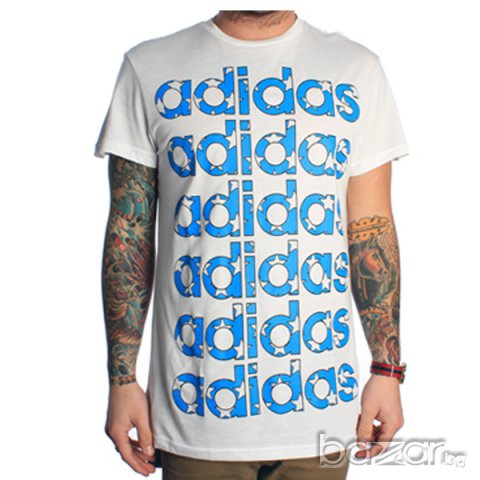 ADIDAS JEREMY SCOTT USA Мъжка Тениска размер XL, снимка 4 - Тениски - 7138473