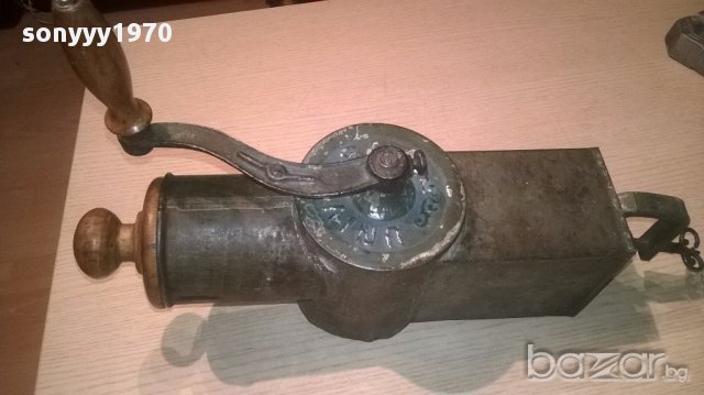 Universal-ретро мелница за орехи/ядки-45/30/12см, снимка 11 - Антикварни и старинни предмети - 16008823