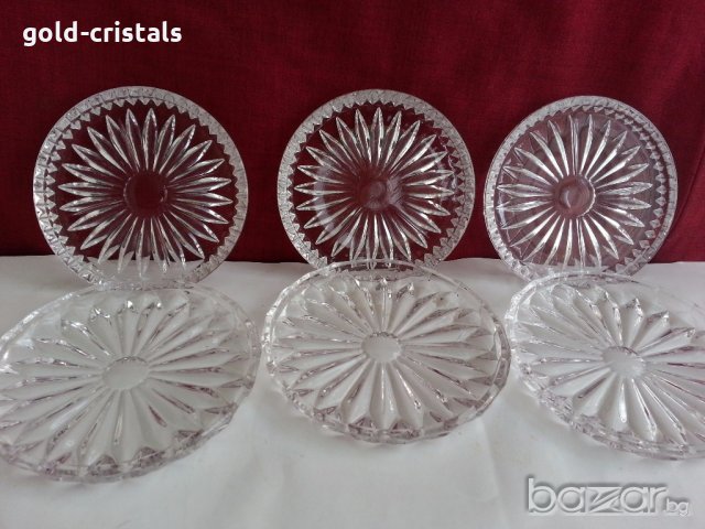 кристални чинийки , снимка 4 - Антикварни и старинни предмети - 19375942