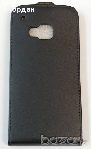 Кожен тефтер - Flip за HTC M9, снимка 3 - Калъфи, кейсове - 12204077
