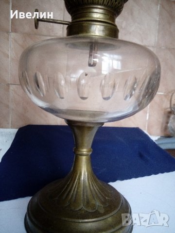 стара газова /газена/ лампа, снимка 3 - Антикварни и старинни предмети - 22071775