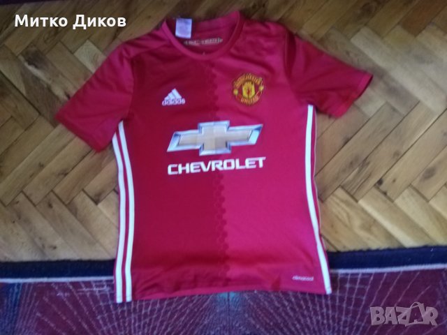 Манчестър Юнайтед 2017-18 тениска Адидас  №9Ибрахимович тениска размер 164см