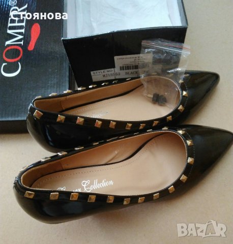 Дамски елегантни обувки "Comer" 38 номер, снимка 7 - Дамски обувки на ток - 22576908
