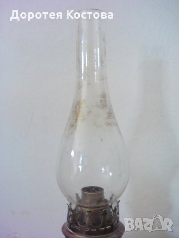 Стара лампа от месинг, снимка 7 - Антикварни и старинни предмети - 25412904