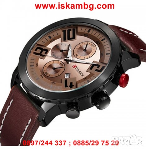 Мъжки часовник Curren 8193, снимка 7 - Мъжки - 26176817