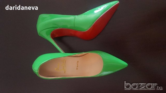 Налични Christian Loubotin стилни обувки 36, снимка 2 - Дамски обувки на ток - 19329452