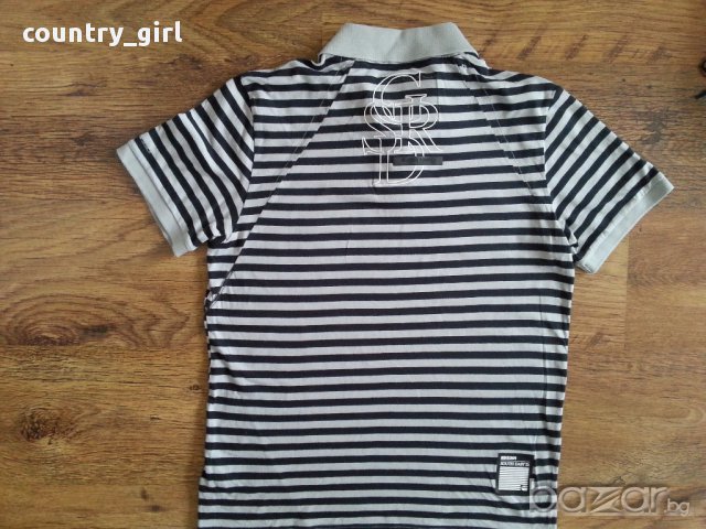 G-star - страхотна мъжка тениска 100% оригинал отлично състояние, снимка 4 - Тениски - 15337563