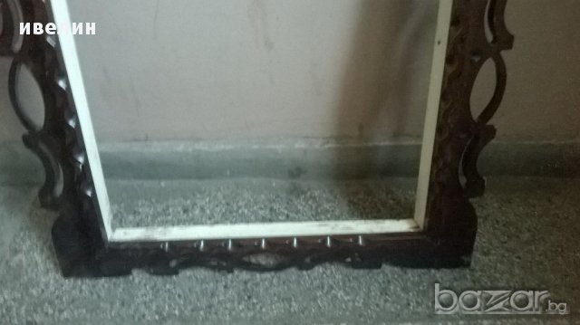 ажурна дървена рамка с подрамка, снимка 4 - Други - 17533561