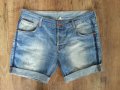 zara men short denim - страхотни мъжки къси панталонки, снимка 3