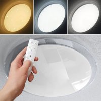 LED Плафониера 60W ф555 С Дистанционно Управление, снимка 2 - Лед осветление - 24712981