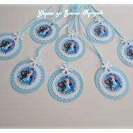 медальони за детски рожден ден с  героите от Леденото кралство, снимка 3 - Други - 16207672