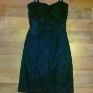 Черна дантелена рокля, снимка 2 - Рокли - 14320229