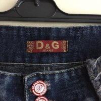 Къси дамски дънкови панталони D&G , снимка 4 - Панталони - 25627314