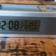 часовник-будилник,термометър, място за кламери и химикалка, снимка 1 - Други - 13806934