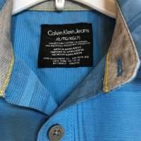 Calvin Klein оригинална риза, размер 7годинки, снимка 3 - Детски ризи - 20282422