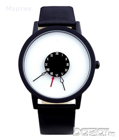 НОВО! Часовник Enmex - unique design fashion creative quartz watch, снимка 1