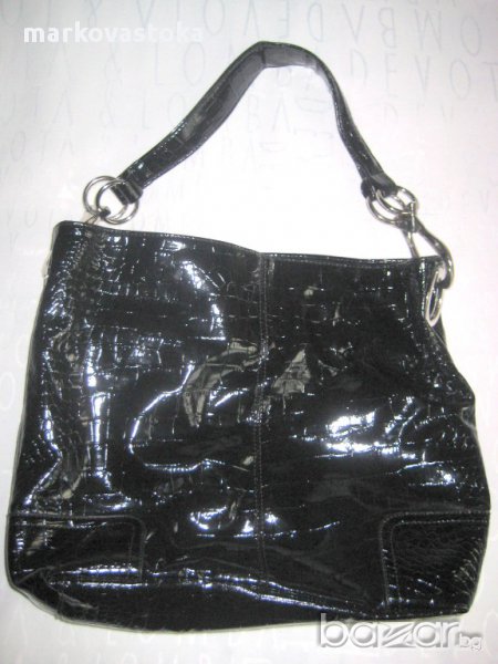 Черна Чанта размер 40 / 30 см 13 см дъно, снимка 1