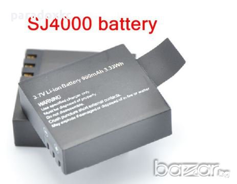 Батерия за SJ4000, SJ5000, M10 сериите, 900mAh, Li-ion | HDCAM.BG, снимка 1