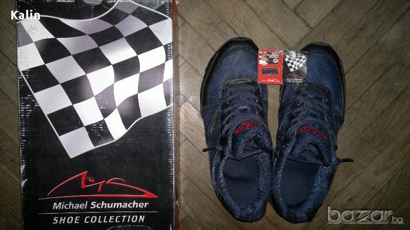Лимитирани дизайнерски маратонки Michael Schumacher, снимка 1