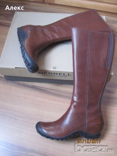 Merrell - ботуши естествена кожа, снимка 1