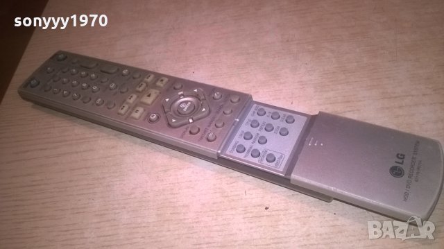 lg hdd/dvd recorder remote-внос швеция, снимка 2 - Дистанционни - 25918254