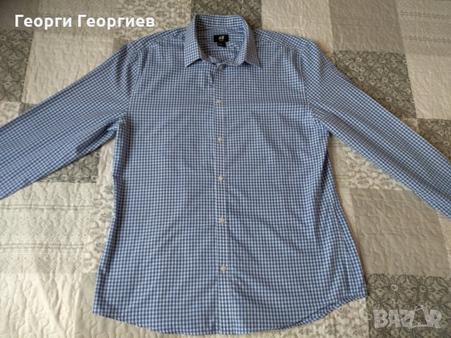 Нова мъжка риза H&M/ Ейч енд Ем, 100% оригинал, снимка 8 - Ризи - 25036172