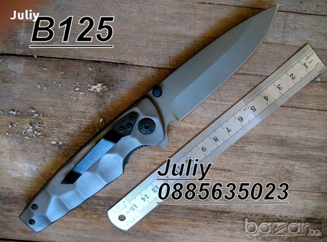 Сгъваем нож Strider Knives B125, снимка 8 - Ножове - 11955390