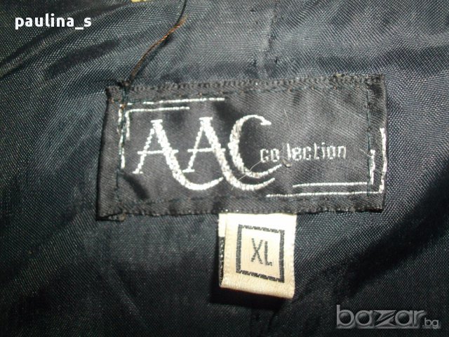 Рокерско яке от естествен набук в леопардов принт "AAC"collection / голям размер, снимка 4 - Якета - 17553223