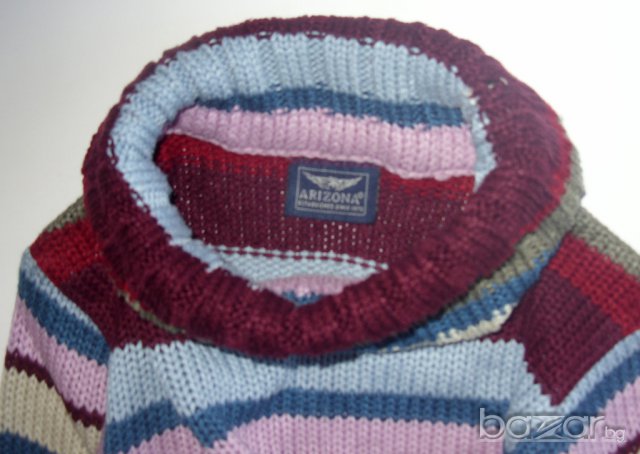 Arizona ® дамски пуловер поло, снимка 3 - Блузи с дълъг ръкав и пуловери - 16236440