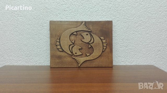 Зодии - дърворезба, снимка 2 - Картини - 22366123