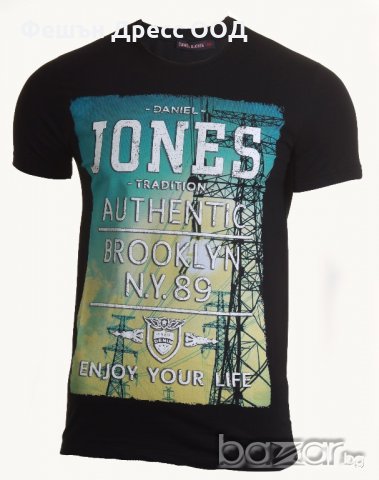 Мъжка тениска Jones - 4 Цвята, снимка 5 - Тениски - 18434356