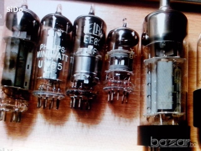 13  броя различни радио лампи от работещи апарати, снимка 3 - Други - 18358496