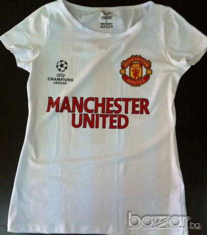 Нова Дамска Фен Тениска на Манчестър Юнайтед с име и номер!Manchester United!, снимка 1 - Тениски - 7815657