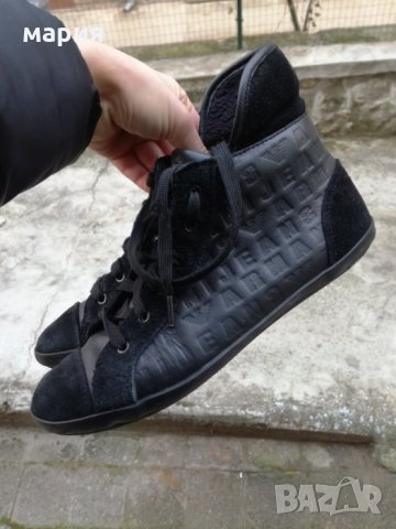 Armani оригинални кецове естество. Кожа