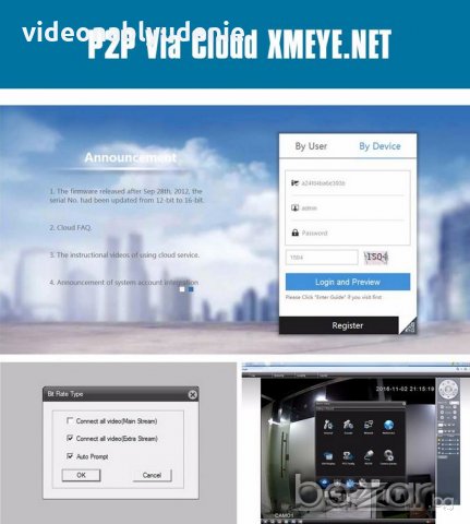 Метална Super ULTRA FULL HD 1/2/3/4/5 MPx Onvif IR-Cut P2P 4 Array Ударо/Водоустойчива IP Камера, снимка 8 - Камери - 9538616