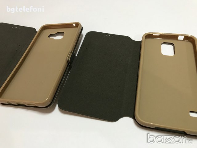 Samsung Galaxy S6,S6 Edge,S7,S7 Edge,A3 2016,A5 2016,S5 Neo златисти калъфи, снимка 14 - Калъфи, кейсове - 17821334