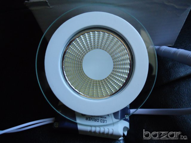 LED луничкa COB - СТУДЕНО БЯЛА 5 вата 250 волта - НОВО. безплатна доставка.