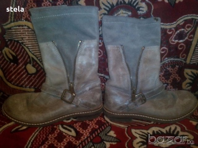 Италиянски ботуши естествена кожа