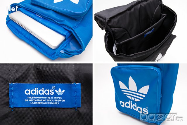 Нова раница Адидас/ Adidas Originals Classic in Blue , снимка 12 - Раници - 11119902