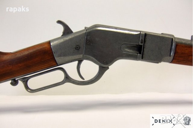 Пушка, карабина Winchester, USA 1866. Уинчистер 66 Реплика, снимка 3 - Бойно оръжие - 22430997