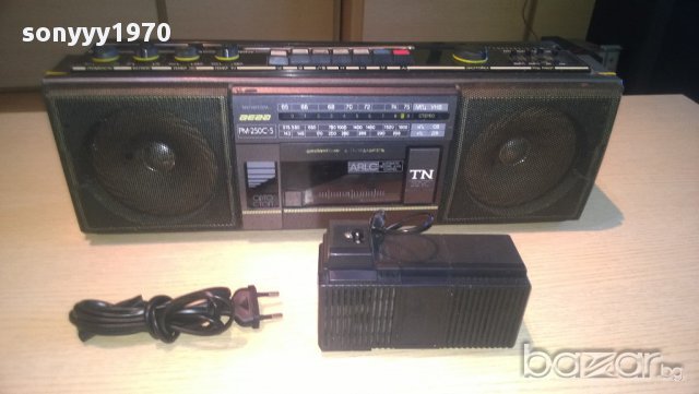 вега рм-250c-5-руски стерео касетофон+оригинален адаптор