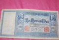 100 марки Германия 1910 червен печат, снимка 1 - Нумизматика и бонистика - 18060861