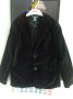 Черно кадифено сако с леко райе, марка H&M, снимка 1 - Детски якета и елеци - 16747054