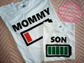 Комплект за мама и детенце, снимка 1 - Тениски - 24810210